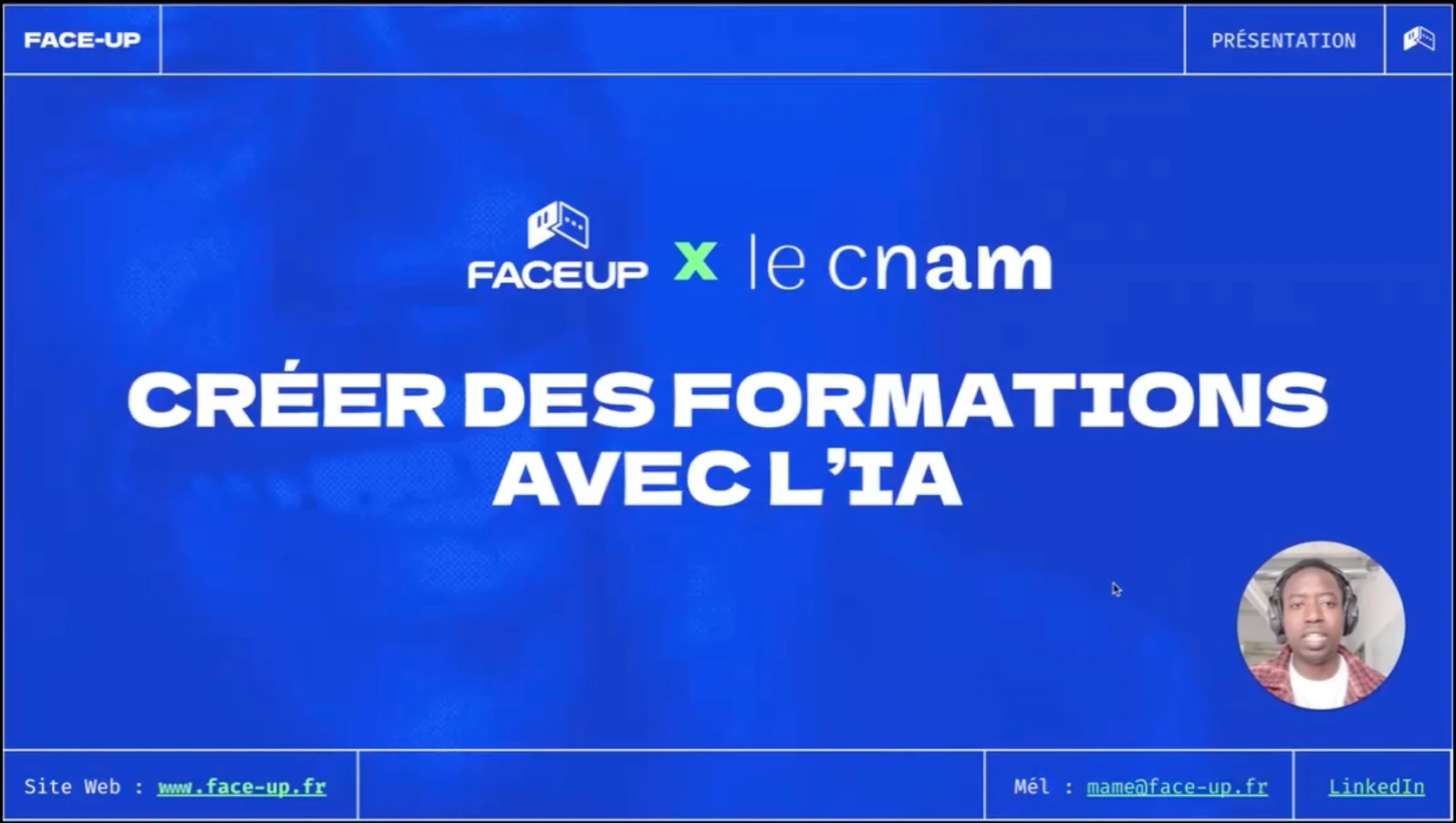 Créer des formations avec l’IA : Articulate Rise 360 + Face Up