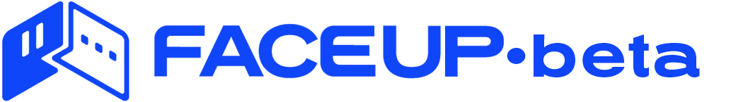 FaceUp logo